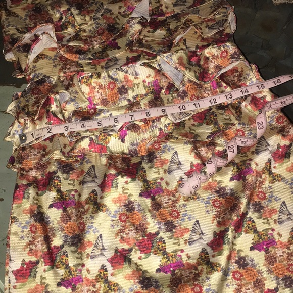 butterfly flowers dress - Picture 5 of 6